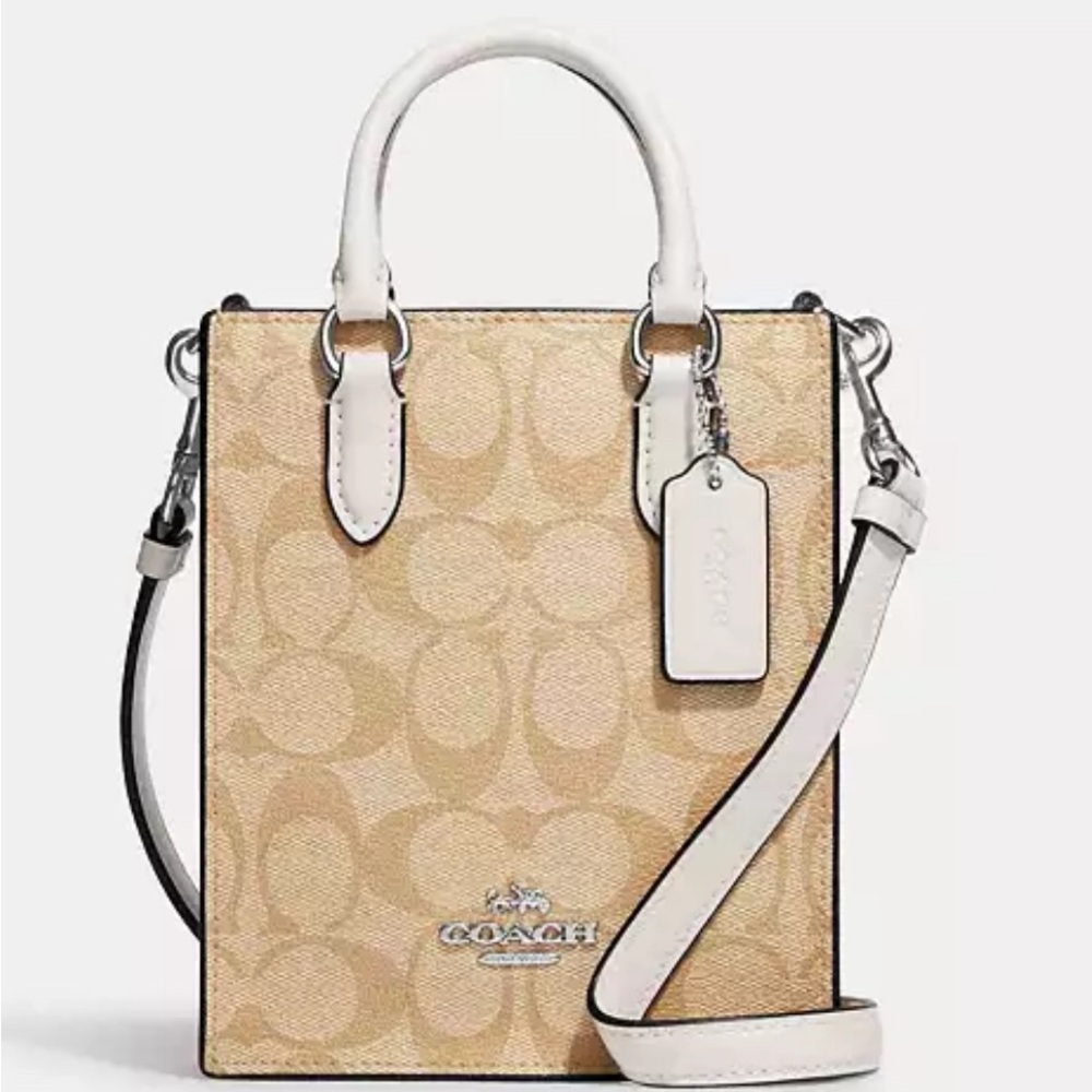 Brand new Coach North South Tote mini